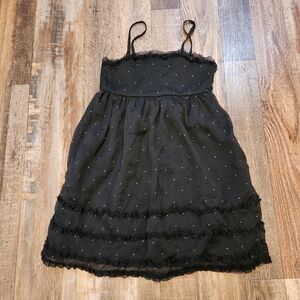 Roxy Teenie Wahine Ruffled Spaghetti Strap Dress